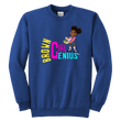 Load image into Gallery viewer, Brown Girl Genius Crewneck Sweatshirt (dark colors)