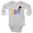 Load image into Gallery viewer, Brown Girl genius Baby bodysuit