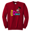 Load image into Gallery viewer, Brown Girl Genius Crewneck Sweatshirt (dark colors)