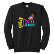 Load image into Gallery viewer, Brown Girl Genius Crewneck Sweatshirt (dark colors)