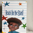 Load image into Gallery viewer, Reach For The Stars Boy 2-pocket folder