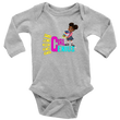 Load image into Gallery viewer, Brown Girl genius Baby bodysuit