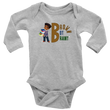 Load image into Gallery viewer, Brown Boy Brainy Baby Bodysuit