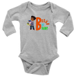 Load image into Gallery viewer, Brown Boy Brainy Baby Bodysuit
