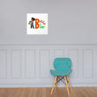 Load image into Gallery viewer, Brown Boy Brainy Poster