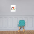 Load image into Gallery viewer, Brown Boy Brainy Poster