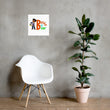 Load image into Gallery viewer, Brown Boy Brainy Poster