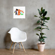 Load image into Gallery viewer, Brown Boy Brainy Poster
