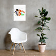 Load image into Gallery viewer, Brown Boy Brainy Poster