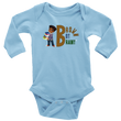 Load image into Gallery viewer, Brown Boy Brainy Baby Bodysuit