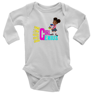 Brown Girl genius Baby bodysuit