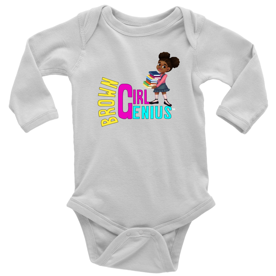 Brown Girl genius Baby bodysuit