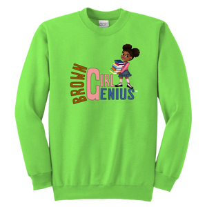 Brown Girl Genius Crewneck Sweatshirt