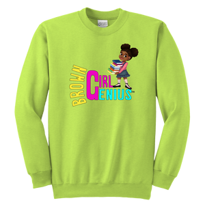 Brown Girl Genius Crewneck Sweatshirt