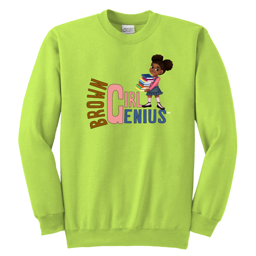 Brown Girl Genius Crewneck Sweatshirt