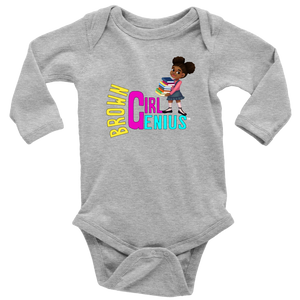 Brown Girl genius Baby bodysuit