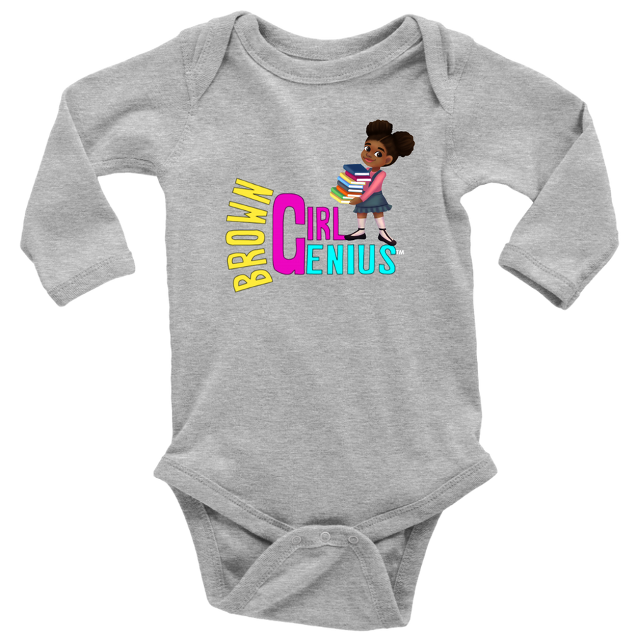 Brown Girl genius Baby bodysuit