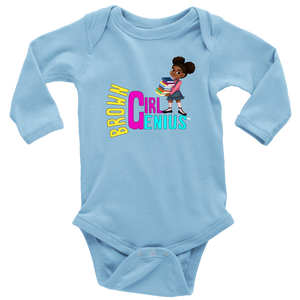 Brown Girl genius Baby bodysuit