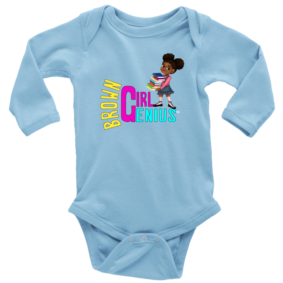 Brown Girl genius Baby bodysuit