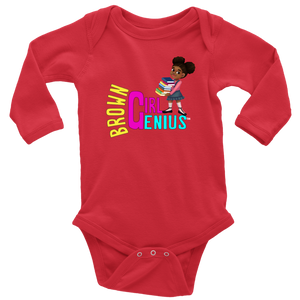 Brown Girl genius Baby bodysuit